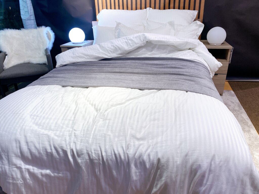 疲れが取れるベッドの実際の写真