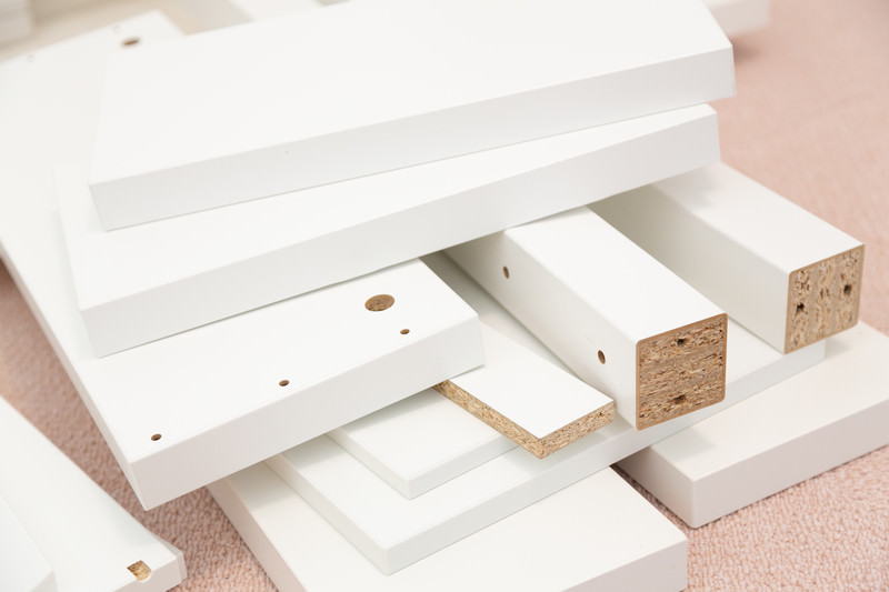 ベッドで使用する材料の写真