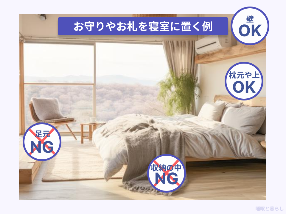 神棚の置き場所の実際の例