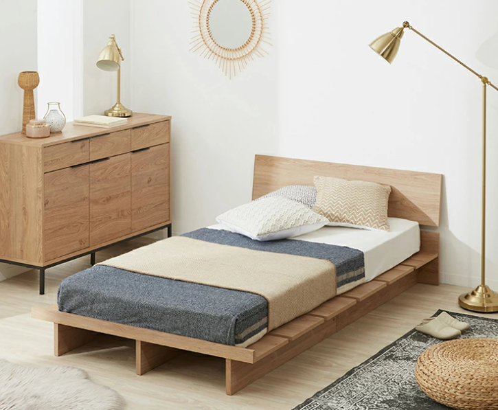 北欧すのこローベッド