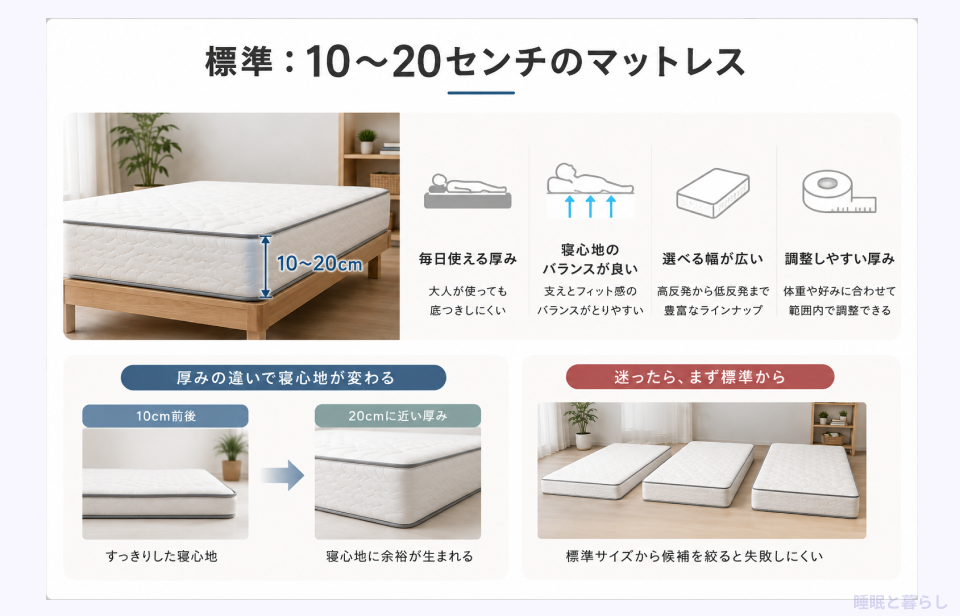 標準マットレスの詳細画像
