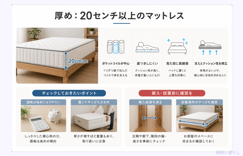 厚めマットレスの詳細画像
