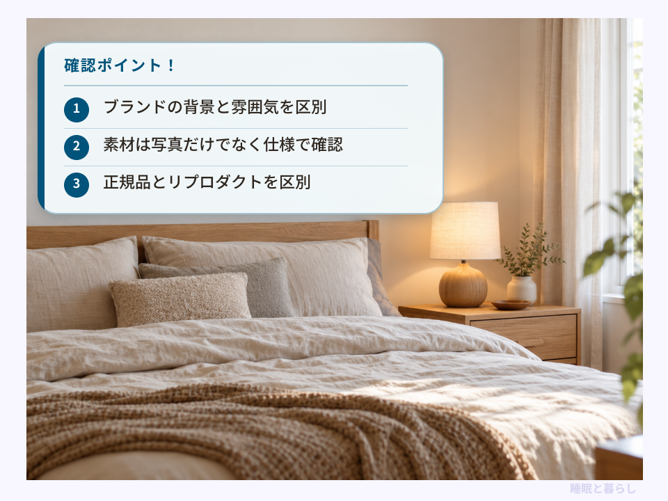 北欧ブランドと北欧風の違いや素材・製品の区分を確認するポイント