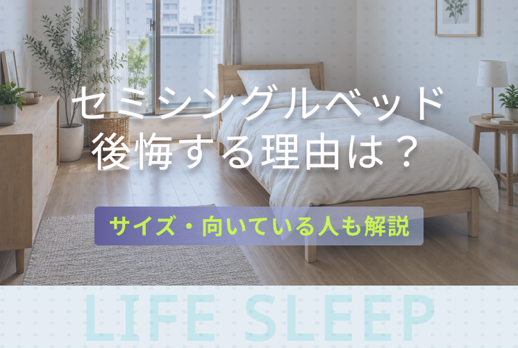 セミシングルベッドで後悔キービジュアル